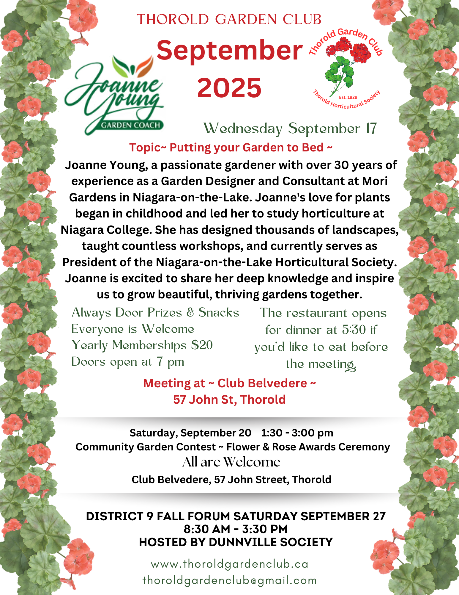 September Newsletter 2025 September Newsletter 2025