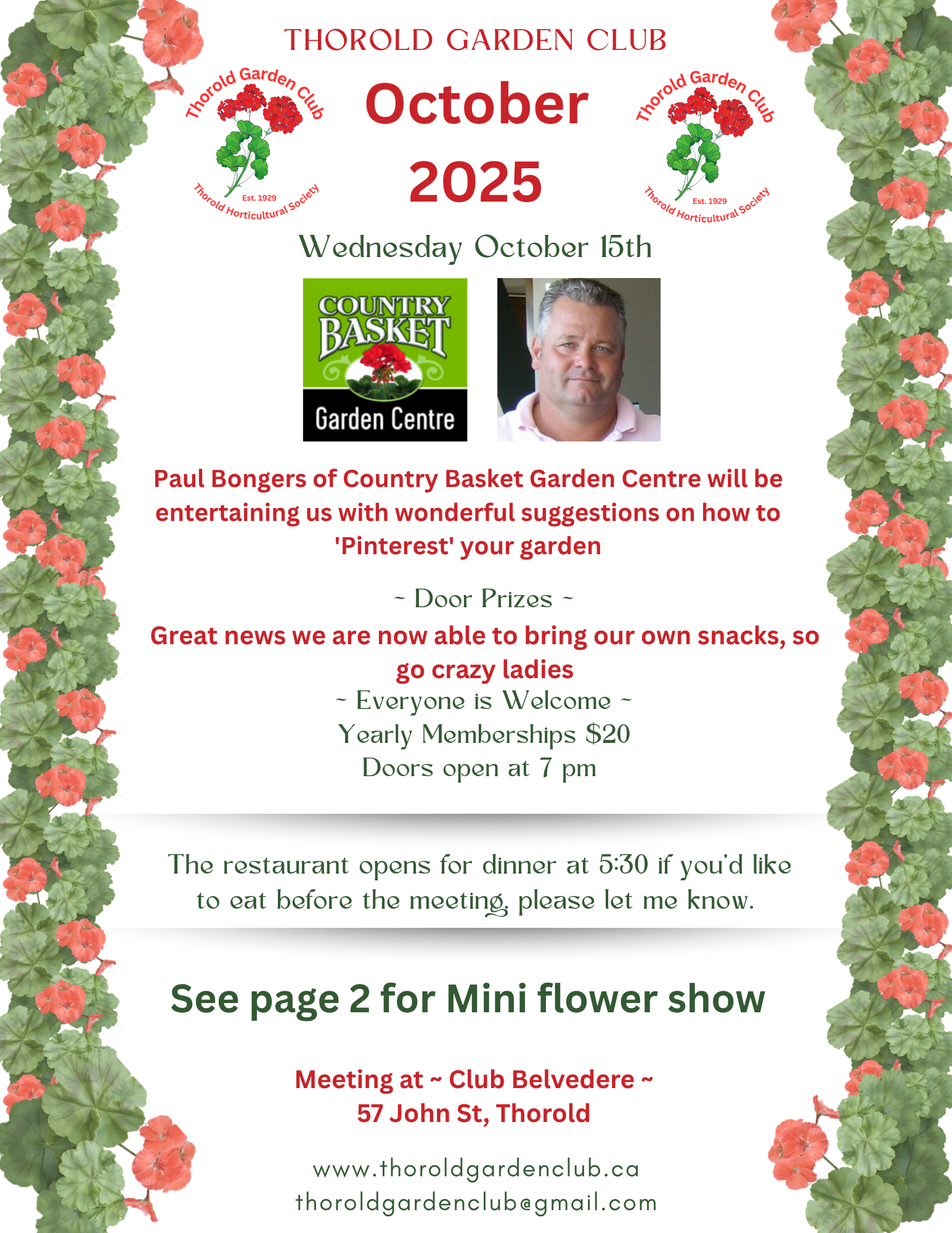 October Newsletter pg 1 October Newsletter pg 1